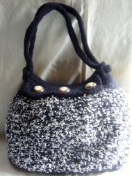 Blue & Silver Bag